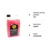 Simoniz Car Shampoo with Carnbuba Wax - 5 Litre