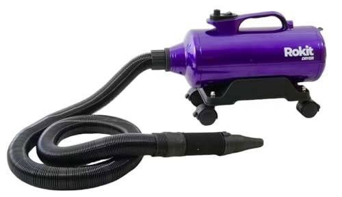 Rokit R2 3000w Cyclone Dual Motor Heated Forced Air Portable Car Dryer 73200FPM Blow Force Specifically for Effective and Contactless Cleaning and Drying of Cars (R-2)