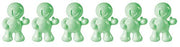 Little Joe LJTU-37 Car Air Freshener, Pastel Green, Thumbs Up, Set of 6