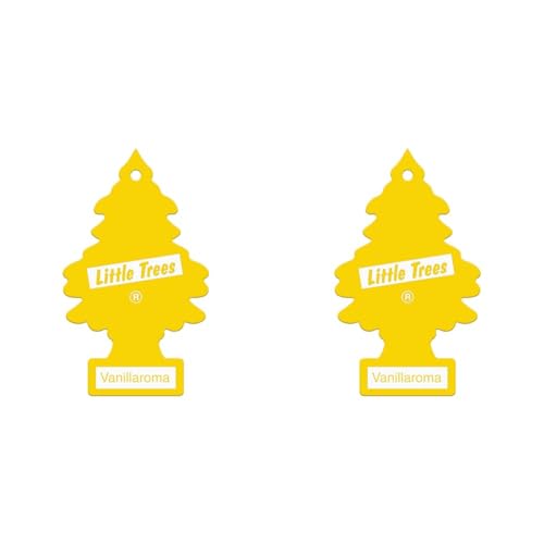 Little Trees 50105 Air Freshener, Vanillaroma Fragrance (Pack of 2)