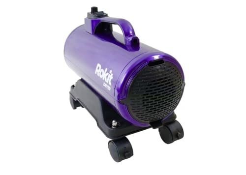 Rokit R2 3000w Cyclone Dual Motor Heated Forced Air Portable Car Dryer 73200FPM Blow Force Specifically for Effective and Contactless Cleaning and Drying of Cars (R-2)