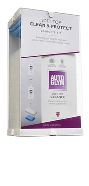 Autoglym Convertible Soft Top Clean & Protect Complete Kit - Convertible Roof Cleaner, Protector and Waterproofer - Fabric and Canvas Soft Top Moss, Mould & Stain Remover - Car Canvas Repair & Restore