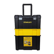 STANLEY Essential Rolling Workshop Toolbox, 3 Tier Stackable Units, STST1-80151