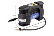 Ring RAC830 Heavy Duty Rapid Tyre Inflator - Digital Preset, Auto-Stop, SUV, Caravan - 12V, Adaptor Set, Storage Case