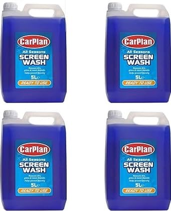 CarPlan All Seasons Ready Mixed Screenwash - 5L X 4