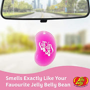 Jelly Belly Car Air Freshener - Bubble Gum 3D Hanging Freshener. Car Scent Lasts Up To 30 Days, Air Freshener Car, Home or Office. Genuine Jelly Belly Car Air Fresheners for Women, Men and Kids