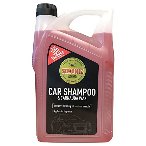 Simoniz Car Shampoo with Carnbuba Wax - 5 Litre