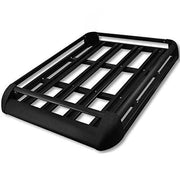 Clicksuperstore Black Aluminium Roof Rack Basket Tray Luggage Cargo Carrier with Bars 3 Limited Edition (Extra Large 63" x 44")