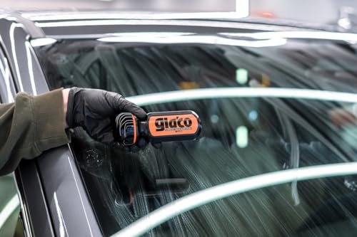 SOFT99 Glaco Glass Compound Roll On + Ultra Glaco - Abrasive Glass Cleaner and Extreme Durability Glass Coating - 12 Months of Windscreen Protection - Integrated Applicators