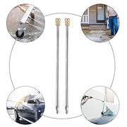 2 PCS Pressure Washer Lance Extension, 12 Inch 4000PSI Spray Gun Wand Lance Power Pressure Washer Extension with 1/4 Quick Connect for Pressure Washers Cleaning Machine