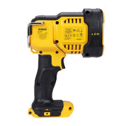 DEWALT DCL043-XJ XR Cordless LED Spotlight, 18V, 30cm x 20cm x 20cm, Black/Yellow