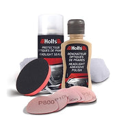 Holts Headlight Restoration Kit, Award Winning Headlamp Restoration Kit, Professional Quality Car Headlight Cleaner To Restore Clarity, Reliable & Easy To Use To Help Pass MOT, Complete Car Kit