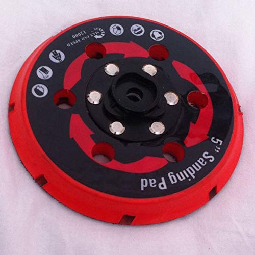 NIEI Sanding Pad Backing Plate Back Holder for DAS-21E Partial Dual Action Polisher Da Polisher 5 Inch