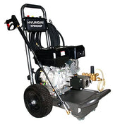 Hyundai Petrol Pressure Washer, 4000psi 420cc 15L/min with 15m Hose and Lance, 4 Nozzles, Turbo Nozzle & 3 Year Warranty