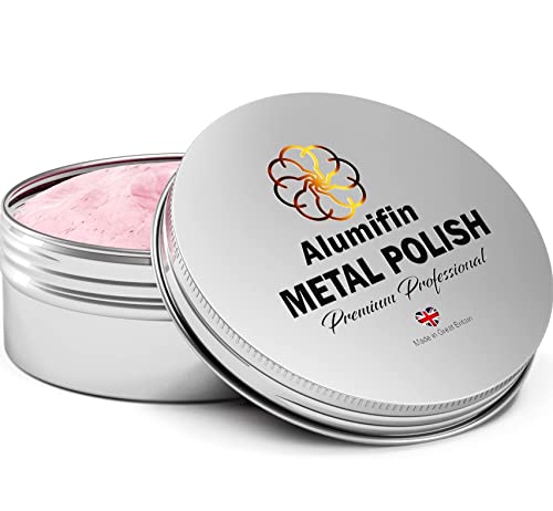 Alumifin Metal Polish - Chrome Cleaner - for Stainless Steel - Aluminium Polishing - Brass - Copper - Beautify your metal to the higher shine - (250g)