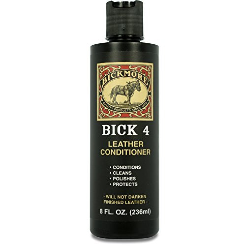 Bickmore Bick 4 Leather Conditioner 236 ml - Best Since 1882 - Leather Cleaner & Conditioner - Restore Polish & Protect Your Leather