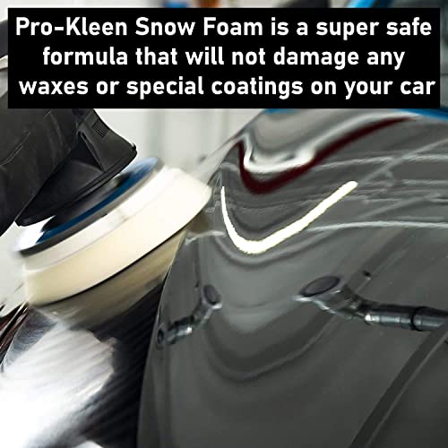 Pro-Kleen Snow Foam – pH Neutral,Super Thick and Non-Caustic – Extremely Powerful & Easy To Use (Pineapple Fragrance, 5L)