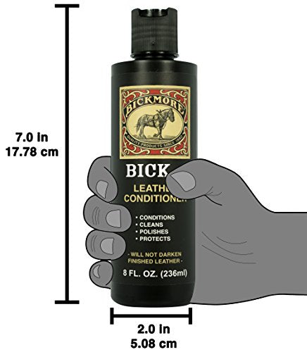 Bickmore Bick 4 Leather Conditioner 236 ml - Best Since 1882 - Leather Cleaner & Conditioner - Restore Polish & Protect Your Leather