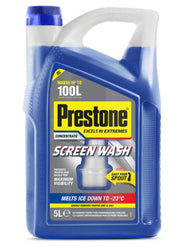 Prestone Extreme All Seasons Visibility Concentrate Car Screen Wash 5 Litre