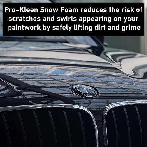 Pro-Kleen Snow Foam – pH Neutral,Super Thick and Non-Caustic – Extremely Powerful & Easy To Use (Pineapple Fragrance, 5L)