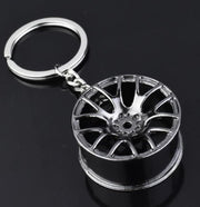 5pc Car Lovers Key Chain Set | Manual Gear Shifter | Wheel Rim | Spanner | Turbo | Brake Disc keychain | Automotive Accessories | Auto Vehicle Enthusiast Gift Set | Car Truck Bike | Car Parts Keyring