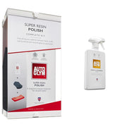 Autoglym Super Resin Polish Kit - Includes 500ml Super Resin Polish, (1) Perfect Polish Applicator & Vinyl And Rubber Care, 500ml - Fresh Lemon Scented Interior Car Cleaner Spray