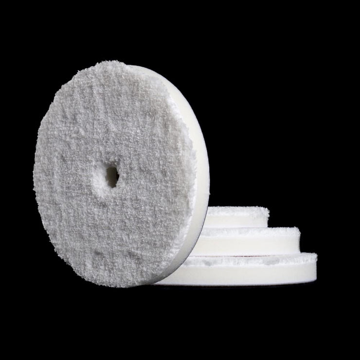 RUPES D-A Ultrafine Microfiber Pad (White) Ø 130mm, 48 pcs