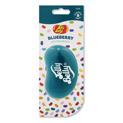 Jelly Belly Car Air Freshener - Blueberry 3D Hanging Freshener. Car Scent Lasts Up To 30 Days, Air Freshener Car, Home or Office. Genuine Jelly Belly Car Air Fresheners for Women, Men and Kids