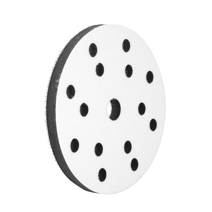 6In Interface Sanding Pad Interface Pad 3M Sponge 150Mm Diameter Soft Buffer Sponge Interface Cushion Pad For Sanding Pads (6 inches 15 holes)