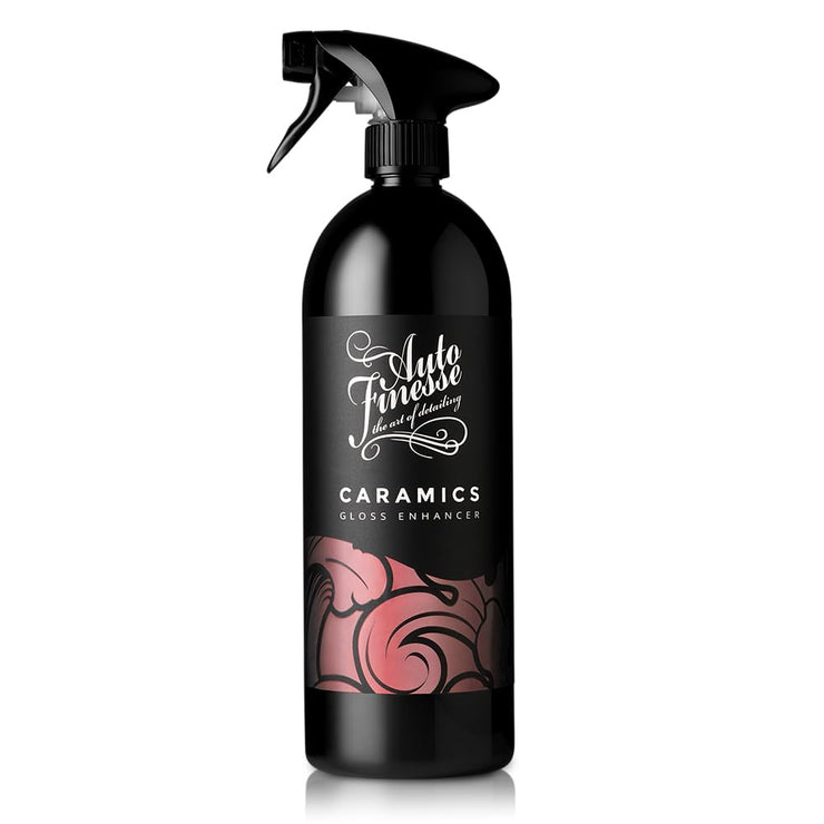 Auto Finesse Caramics Gloss 1Litre Caramics Gloss Enhancer: an advanced, ceramic infused detailer that not only adds acres of shine but boosts the life of ceramic coatings.