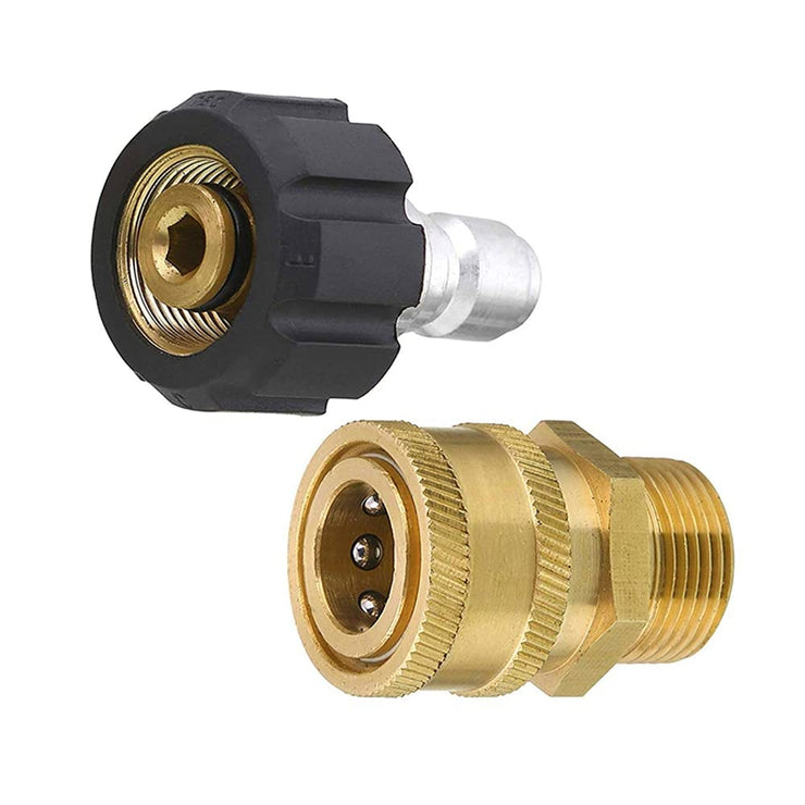 NC NC Pressure Washer Couplers,M22-14 Pressure Washer Adapter Set,3/8 Quick Connect Swivel Accessories Adaptors,Washer Adapter Kit Universal Quick Connect Set