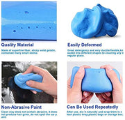 Prettyui Car Clay Bar Detailing Clay,100g x 2 Pack Auto Detailing Clay Bar Clean Care Tools Sludge Mud for Car Glass,Vehicles and Much More Cleaning Repeated Use (Blue)