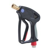 Aim Tools Pressure Washer Gun Short Lance 4000 PSI with 3/8" Quick Connector, M22 14mm /15mm Fittings, 5 Nozzle Tips with Holder, Car Jet Washer Washing Cleaning Kit