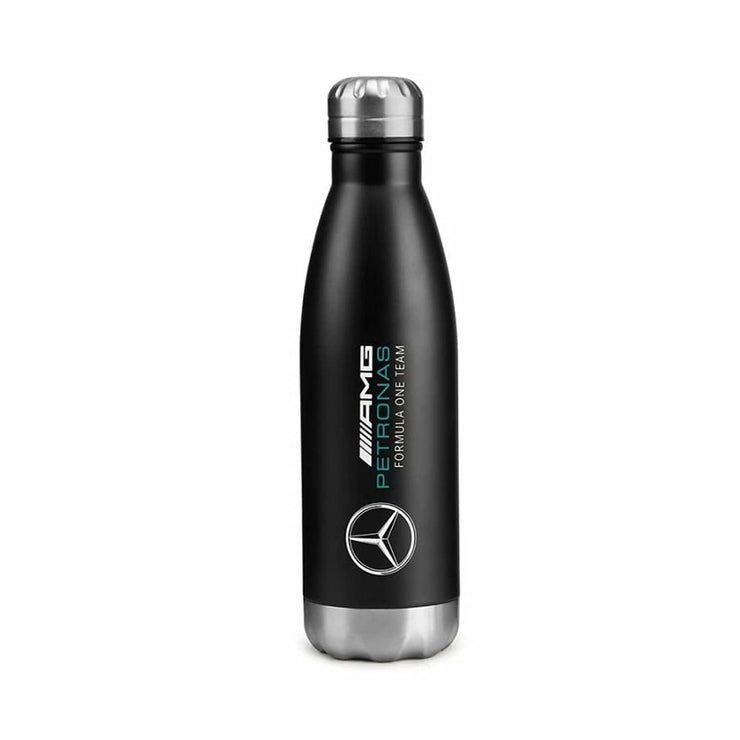 Mercedes AMG Petronas Formula One Team - Official Formula 1 Merchandise - Water Bottle - Black - 500ml