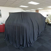 UK Custom Covers RSC450BLACK Showroom Reveal Tailored Car Cover Black - Size Extra Large 800cm x 500cm