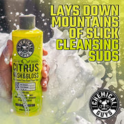 Chemical Guys CWS_301_16 Citrus Wash and Gloss Citrus Based Hyper-Concentrated Wash+Gloss - 16 oz.