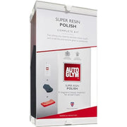 Autoglym Super Resin Polish Kit - Includes 500ml Super Resin Polish, (1) Perfect Polish Applicator & Vinyl And Rubber Care, 500ml - Fresh Lemon Scented Interior Car Cleaner Spray