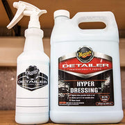 Meguiar's D17001 Detailer Hyper Dressing 3.79L for all interior and exterior trim, plastic, vinyl and rubber surfaces