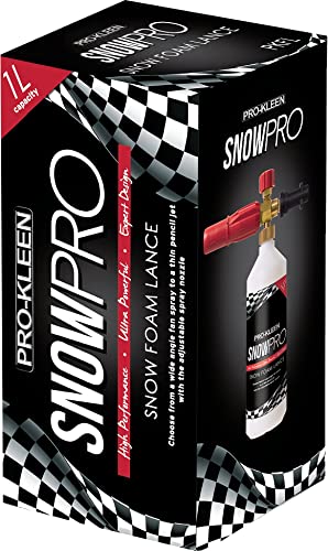 Pro-Kleen Snow Foam Car Shampoo pH Neutral Cherry 5L & Karcher K Series Compatible Snow Foam Lance