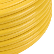 TW Wholesale 30 Metre Yellow Garden Hose Pipe - 30M Reinforced Heavy Duty Anti-Kink Watering Solution Ideal for Watering, Gardening, and Cleaning Tasks