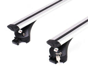 Integrated Railing Roof Rack 107cm Areo Dynamic Aluminium Bars Compatible with Hyundai Lexus