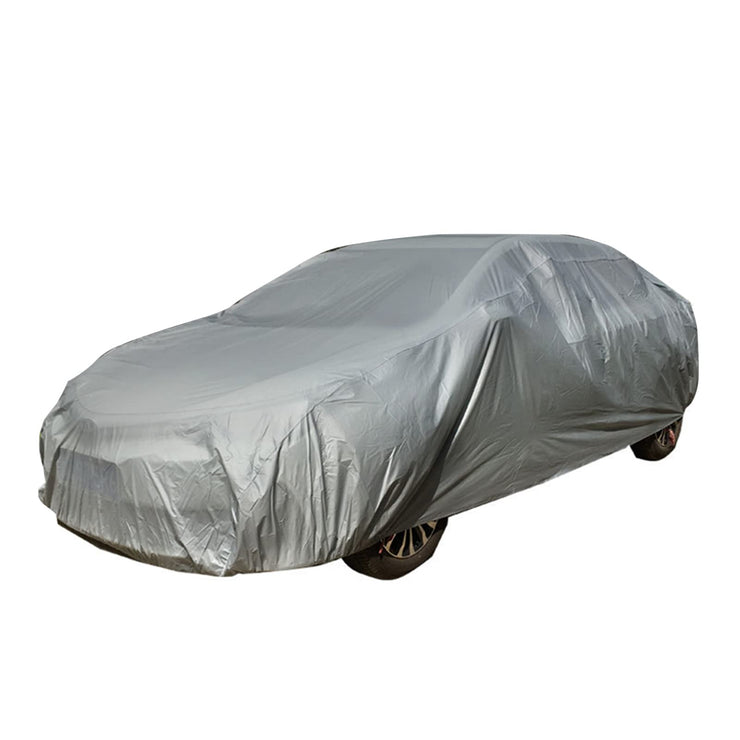 BALLSHOP Full Car Cover Waterproof Most Weather for Automobiles, Outdoor Rain UV Protection Sun Scratch Resistant Windproof Universal Cover Fit for Sedan(Large,480x175x120)