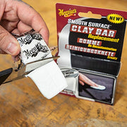 Meguiar's G1016 Smooth Surface Clay Bar Kit with 180g of Clay, 473 ml Detailer and a Microfibre Towel