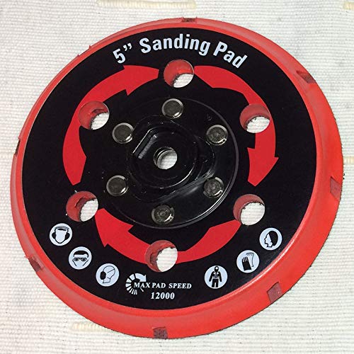 NIEI Sanding Pad Backing Plate Back Holder for DAS-21E Partial Dual Action Polisher Da Polisher 5 Inch