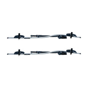 Thule Proride 591 Twin Pack 2 Roof Bike Rack Black/aluminium Black/Aluminium One-Size