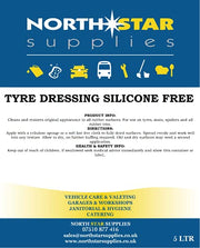 Silicone Free Tyre Dressing - North Star Supplies-25 LTR