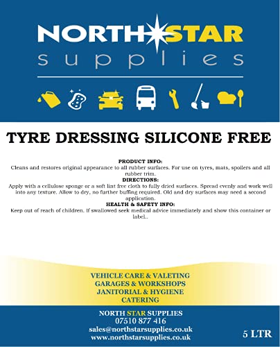 Silicone Free Tyre Dressing - North Star Supplies-25 LTR