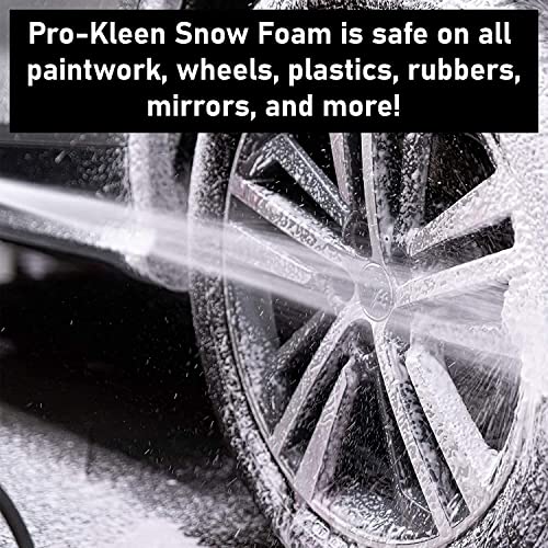 Pro-Kleen Snow Foam – pH Neutral,Super Thick and Non-Caustic – Extremely Powerful & Easy To Use (Pineapple Fragrance, 5L)