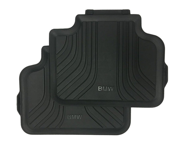 BMW Genuine Rubber Floor Mats Rear Set Anthracite F45 2 Series 51472287859