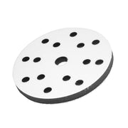 6In Interface Sanding Pad Interface Pad 3M Sponge 150Mm Diameter Soft Buffer Sponge Interface Cushion Pad For Sanding Pads (6 inches 15 holes)